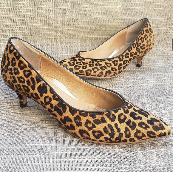 Vionic Shoes - Vionic | Kitten Heels | Leopard Animal Print